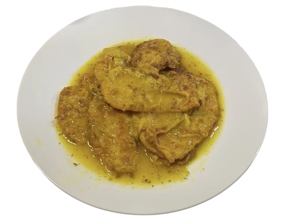 Patatas a la importancia: receta tradicional paso a paso ilustración