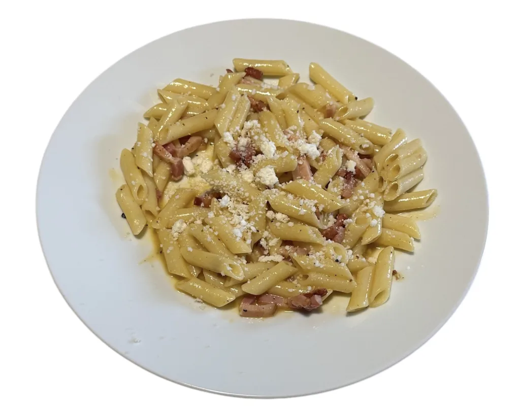 IMG_3657-1024x814 Macarrones Carbonara: Receta Original Italiana