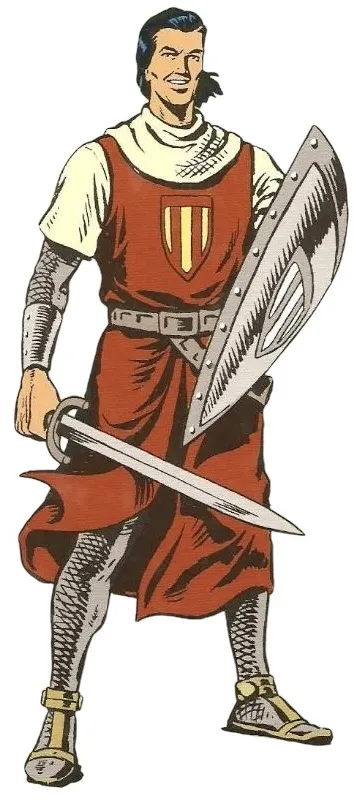 IMG_0044-jpeg Sello del Capitán Trueno de 30 Pesetas de 1995