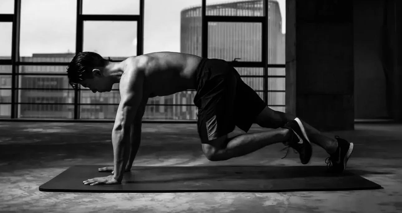 Hombre haciendo ejercicio