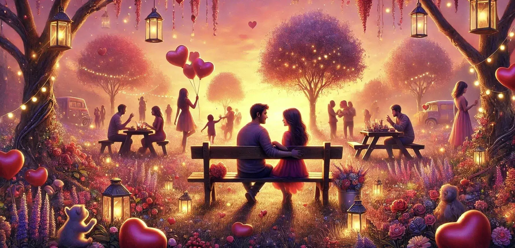 Parejas de enamorados