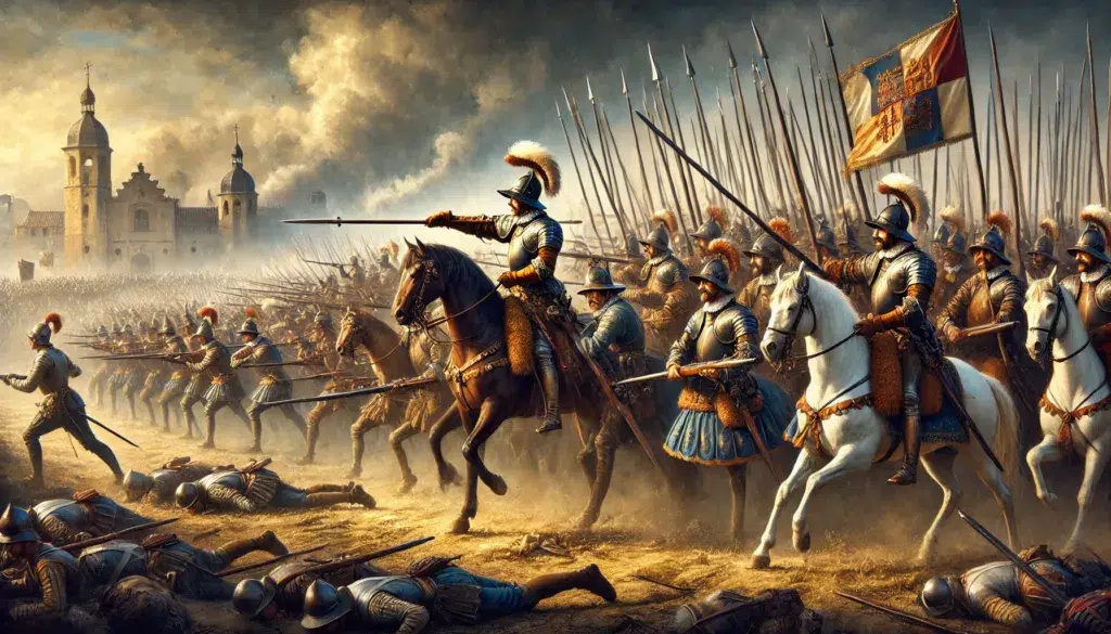 Bicoca: La Batalla Olvidada que Cambió la Historia Militar ilustración