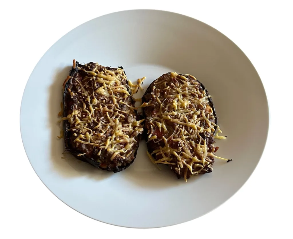 Berenjenas rellenas de carne
