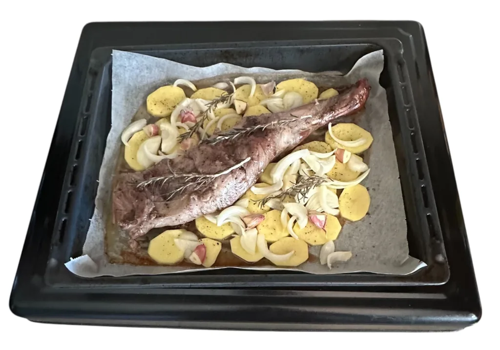 Paletilla de cordero al horno