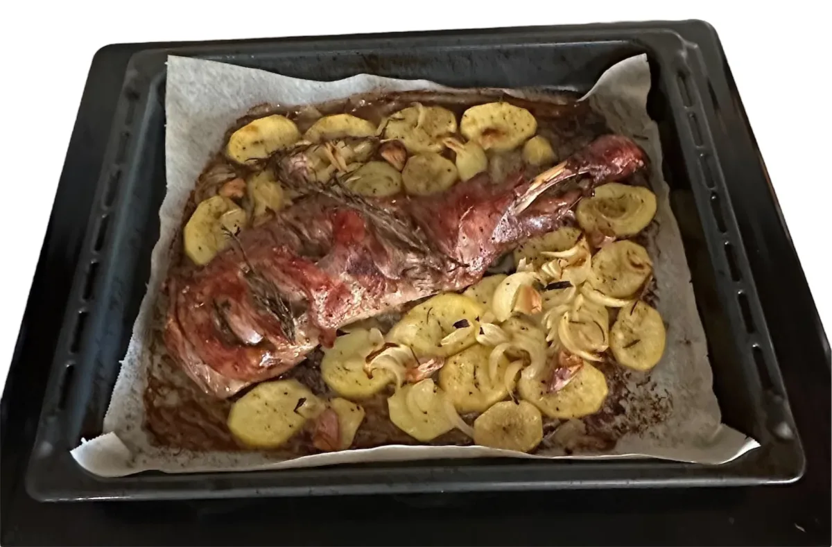 Paletilla de cordero al horno