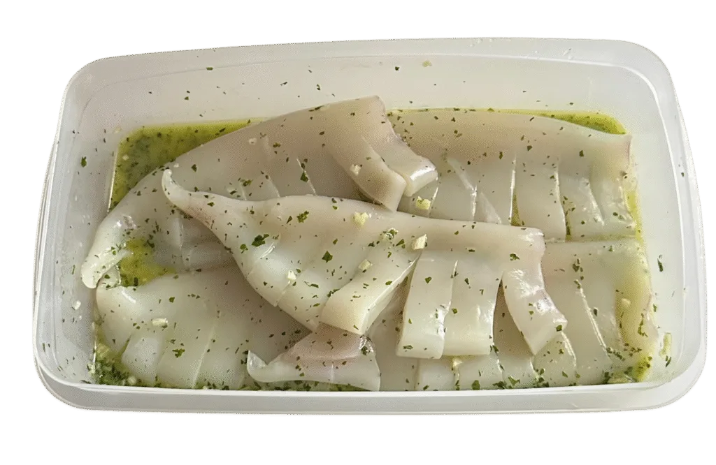 Calamares con majado