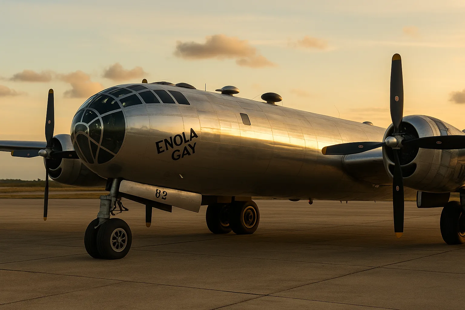 El “Enola Gay”: El avión que cambió la historia el 6 de agosto de 1945 ✈️💥