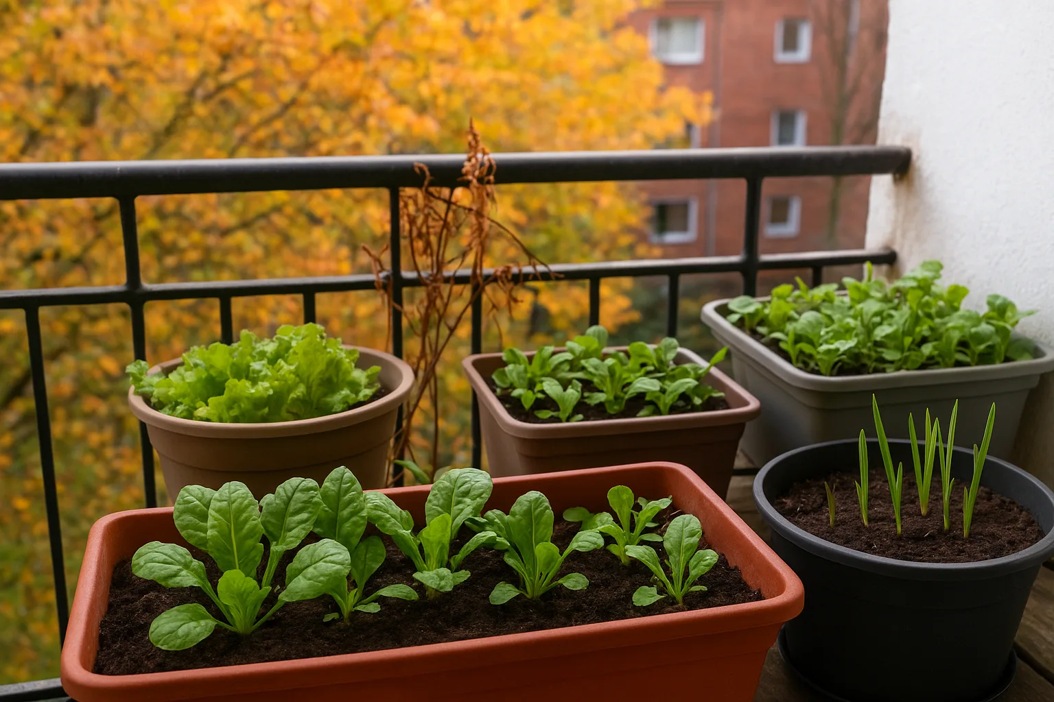 🌱 Qué sembrar en noviembre en tu huerto urbano