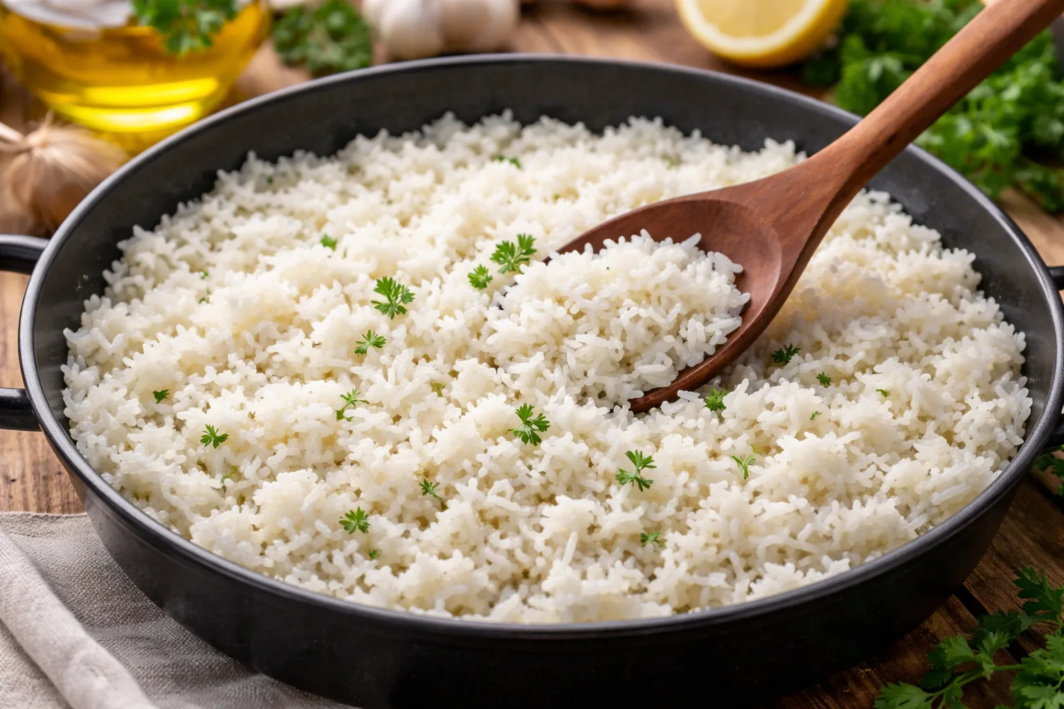 cómo hacer arroz perfecto con textura suelta y en su punto paso a paso